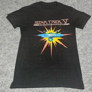 1989 Star Trek V The Final Frontier Shirt Distressed Thrashed